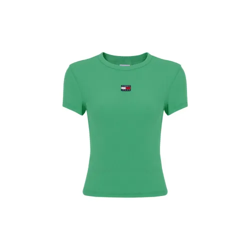 Tommy Hilfiger T-Shirts Women's Green LY3