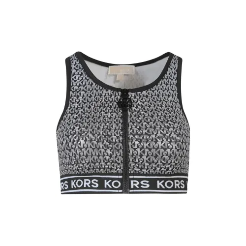 MICHAEL KORS Sleeveless Sports Shirts Women's Black