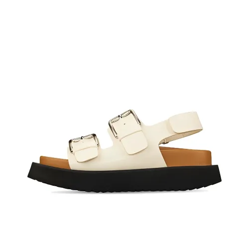 NEEDLE STUDIO Stylish Sandals Women's Ecru