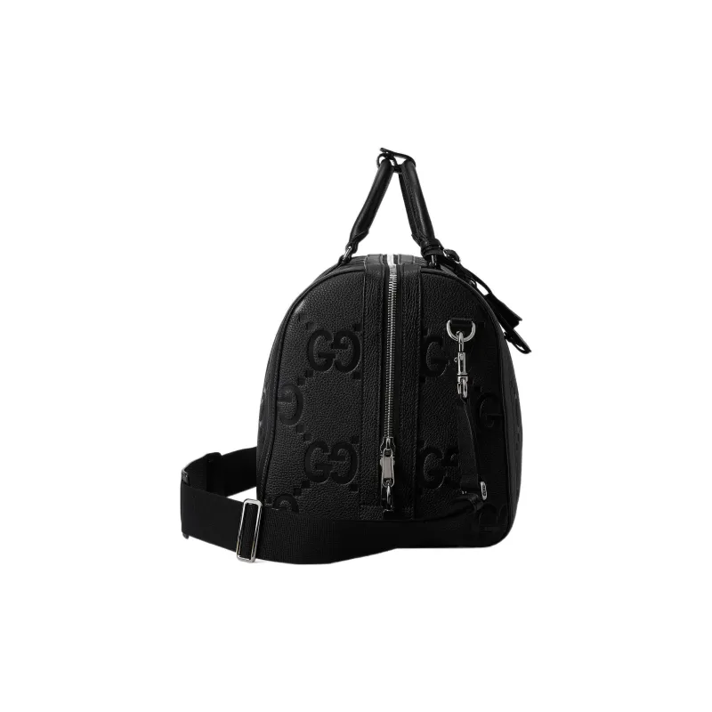 GUCCI Leather Handbags Travel Bags Small Size Women's Black-3