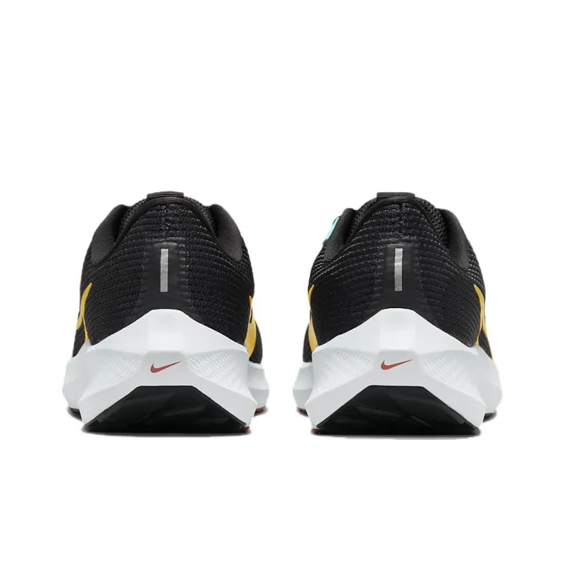 Nike Pegasus 40 Black Speed Yellow Blue Women's-4