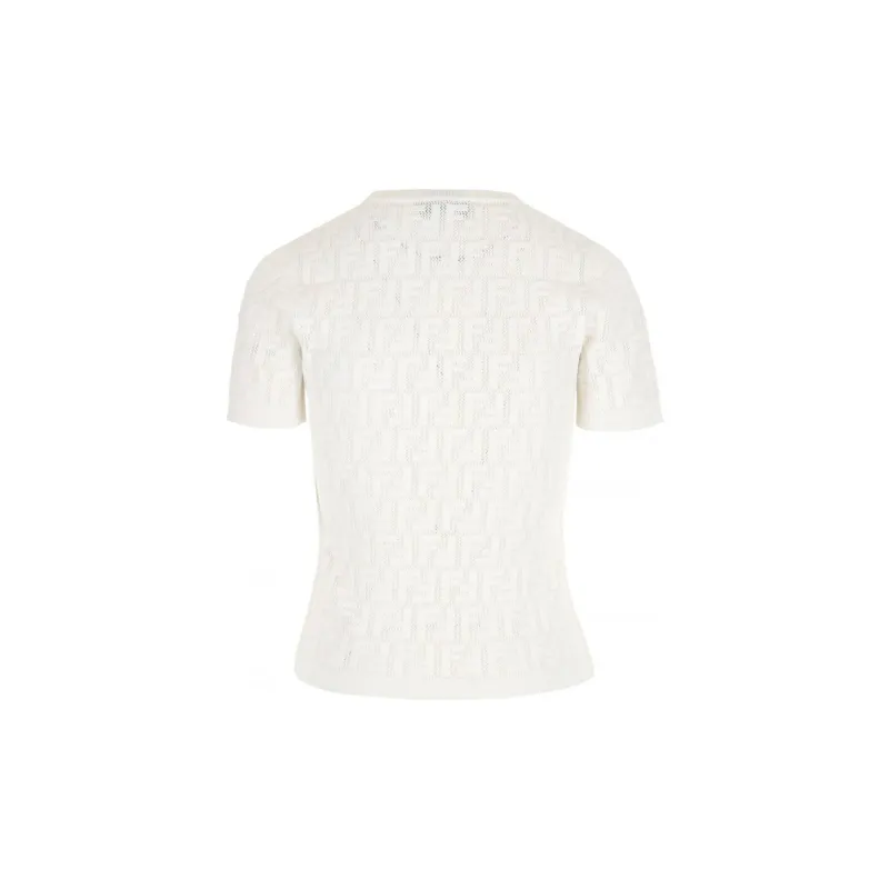 FENDI T-Shirts Women's White-1