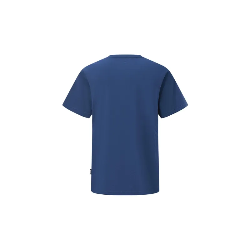 LiNing T Shirts Unisex Moon Sea Blue-1
