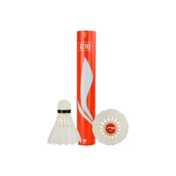 LiNing AYQR026 Duck Feather Shuttlecock 12 Pack CiGu Duck Feather Training Shuttlecocks
