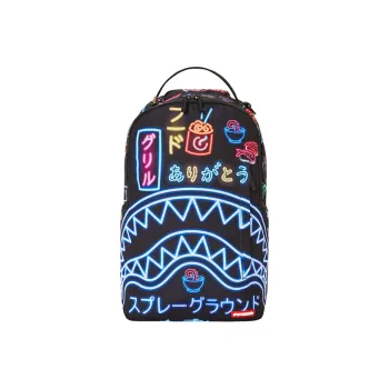 SPRAYGROUND Polyester Backpack Large Size Unisex Black