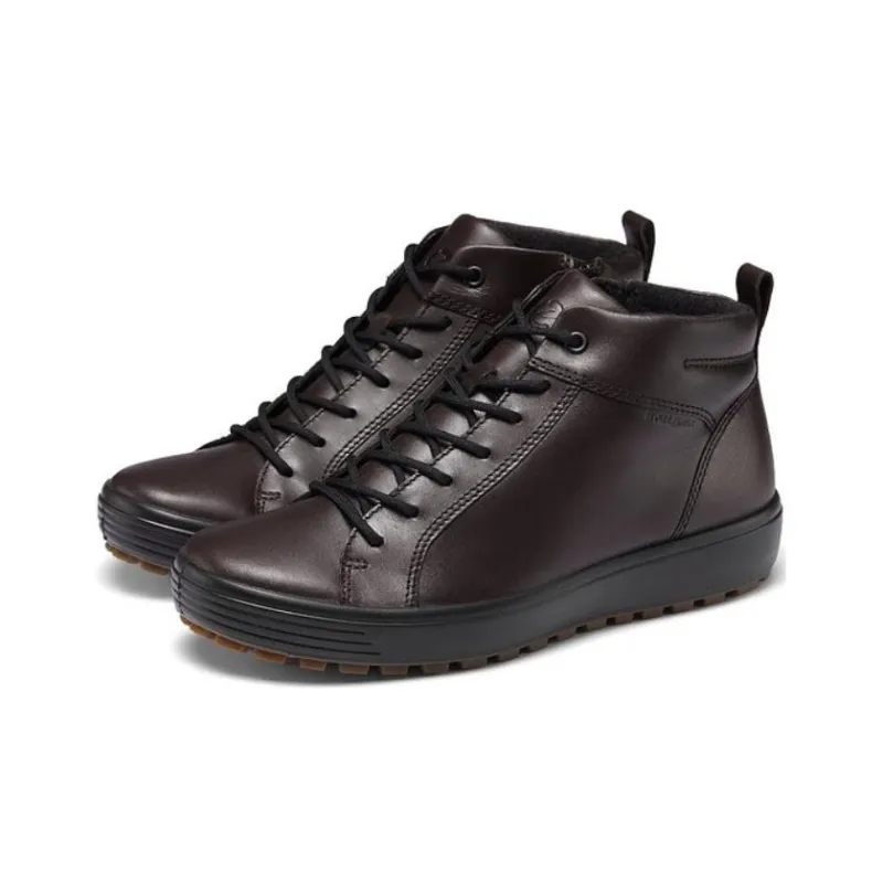 Ecco Soft Cool Stylish Skateboarding Shoes Men's Mocha-2
