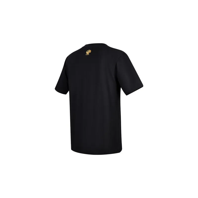 LiNing CBA Collection T Shirt Unisex Black-1