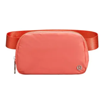 Lululemon Recycled Polyester One Shoulder Crossbody Fanny Pack Unisex Orange