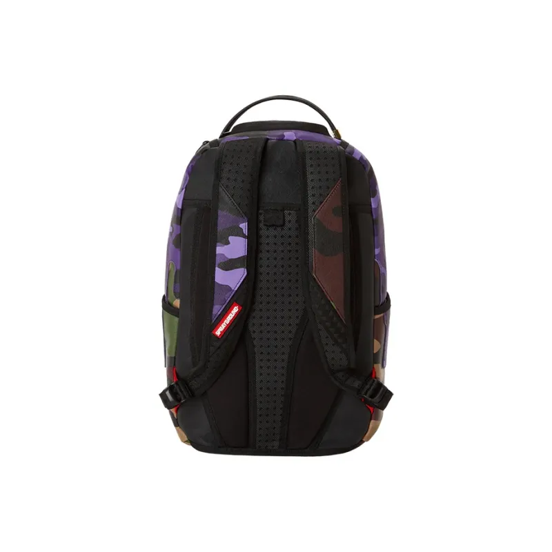 SPRAYGROUND PVC Travel Bags Backpack Large Size Unisex Purple-4