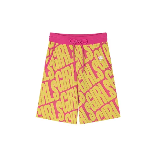 UOOYAA Sweet Girls Series Casual Shorts Women's Yellow