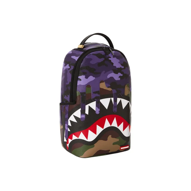 SPRAYGROUND PVC Travel Bags Backpack Large Size Unisex Purple-2