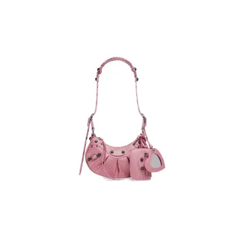 Balenciaga Le Cagole Xs Glitter Shoulder Bag