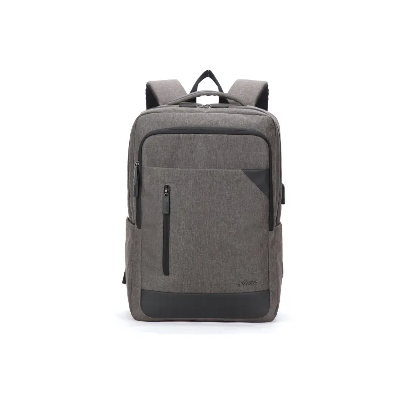 AOKING AK Polyester Laptop Backpack Medium Size Men's Black/Royal Blue-5