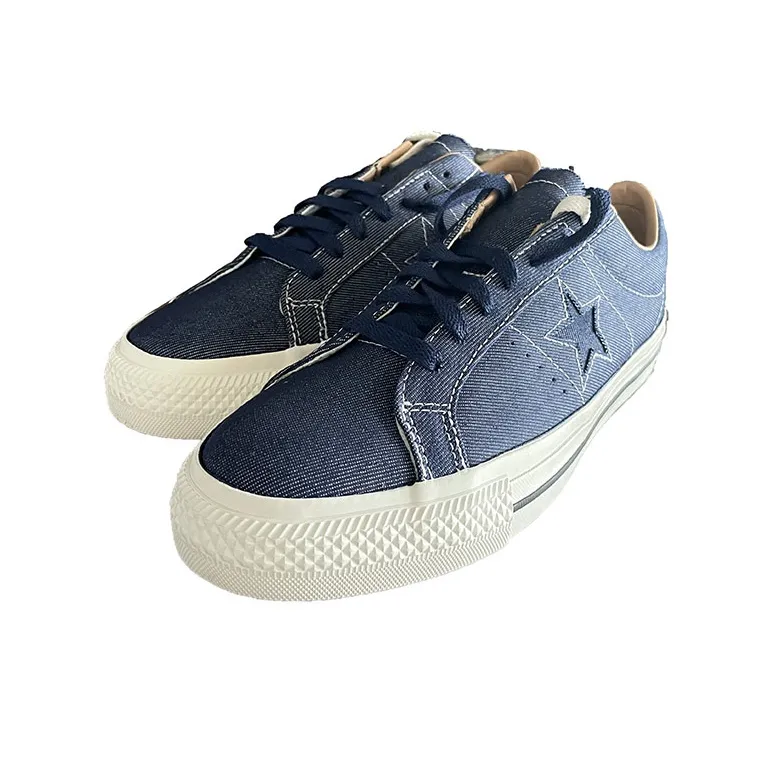 Converse One Star Pro Low 'Denim Midnight Navy'-2
