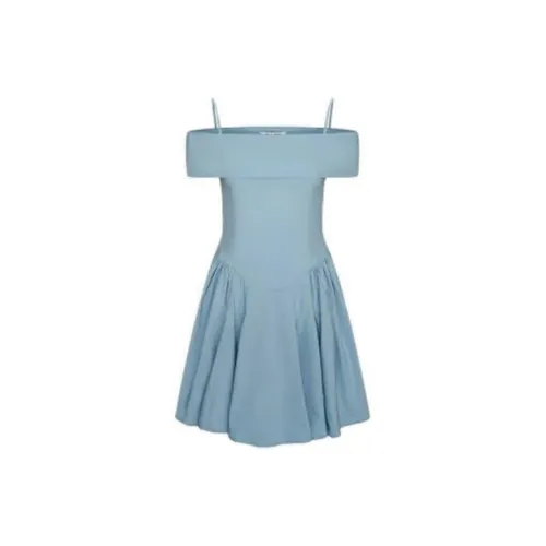 URBAN REVIVO Slip Dresses Women's Baby Blue