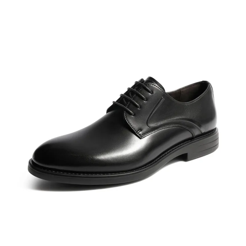 BELLE Dress Shoes Men Low Top Black/Brown-1
