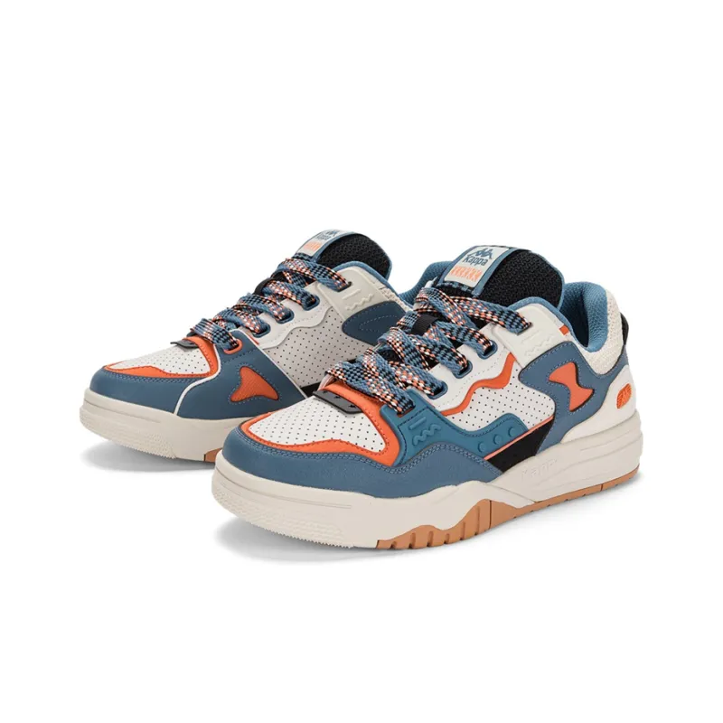 Kappa Low Top Skateboard Shoes Unisex Blue-3