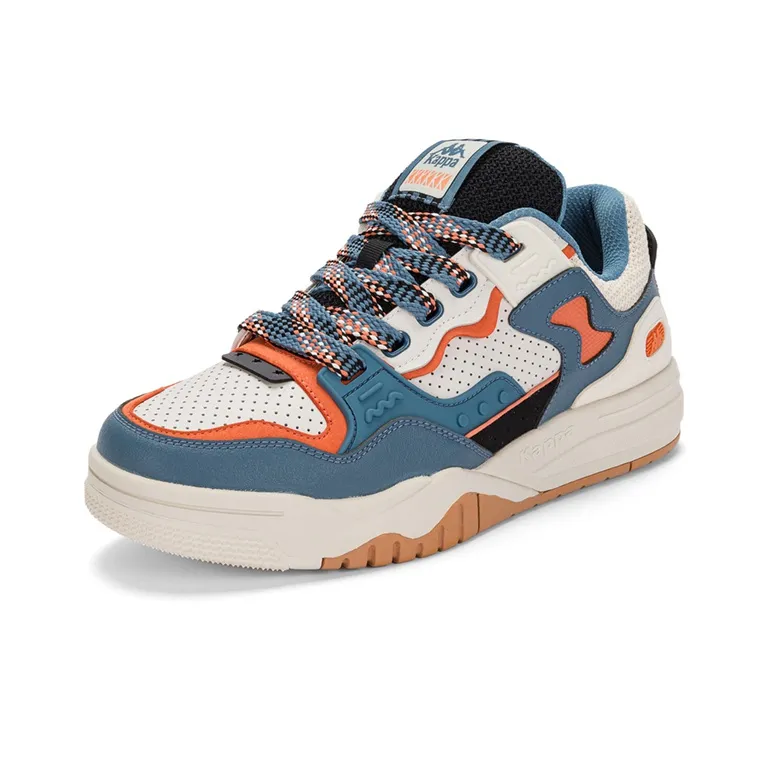 Kappa Low Top Skateboard Shoes Unisex Blue-1