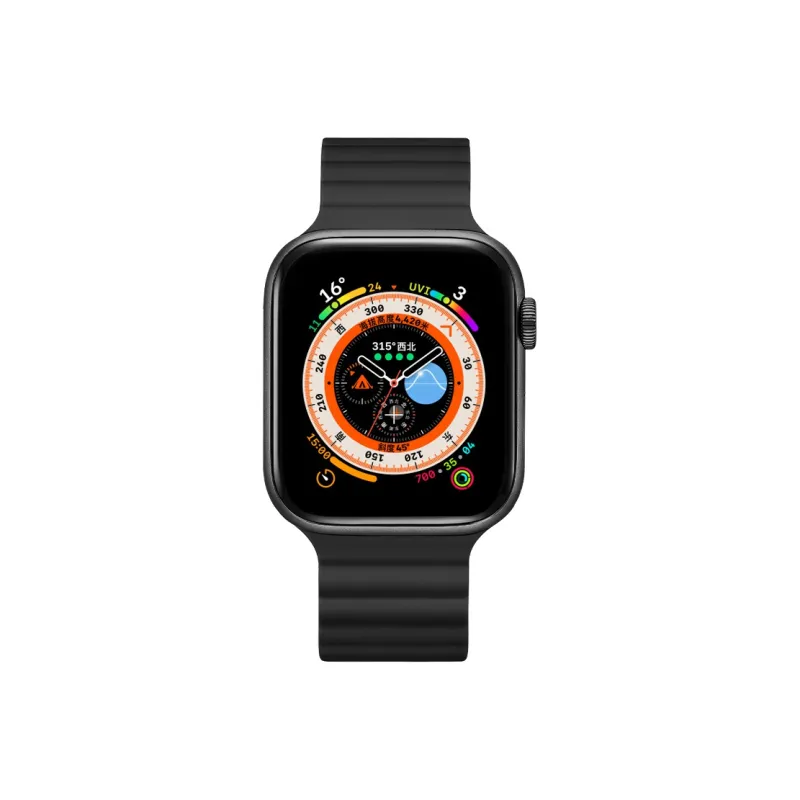 ZHISHENG Apple Compatibility Watch Band 38/40/41/42/44/45 Universal Silicone Material-2