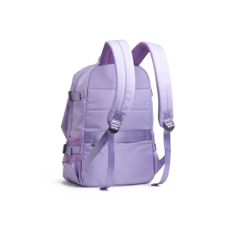 COWBONE Nylon Laptop Backpack Unisex Purple-2