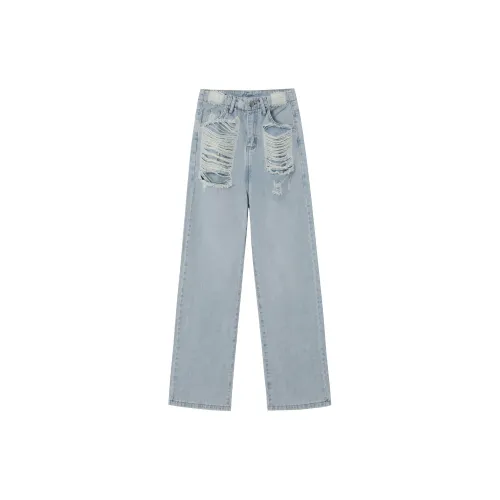 Adeworn Jeans Women's Light Blue