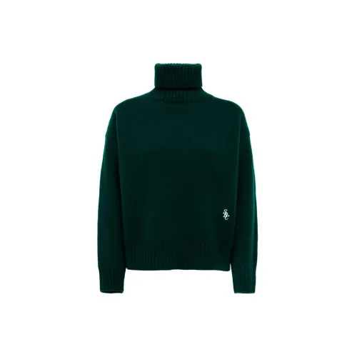 SPORTY & RICH Sweaters Women's Green