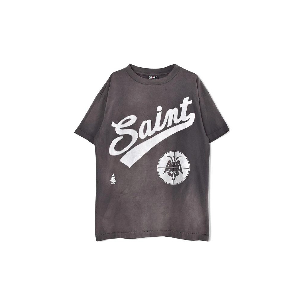 SAINT Mxxxxxx T-Shirts Men Green M - POIZON SAINT Mxxxxxx T-Shirts Men Green M - POIZON