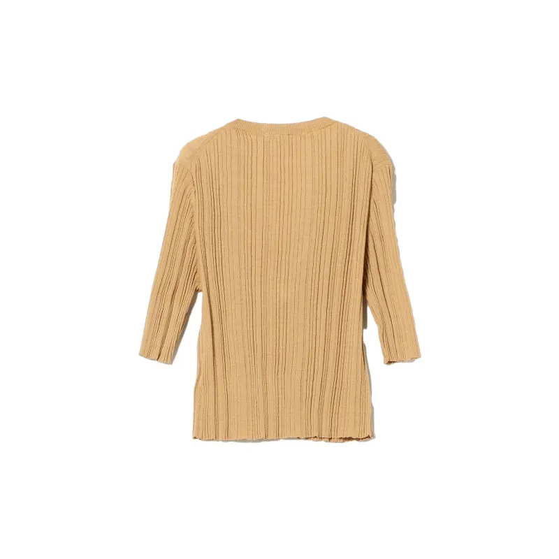 Beams Sweaters Women's Yellow-1