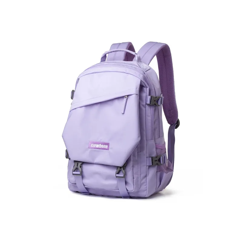 COWBONE Nylon Laptop Backpack Unisex Purple-1