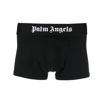 PALM ANGELS Tri pack Logo waistband Boxer Set