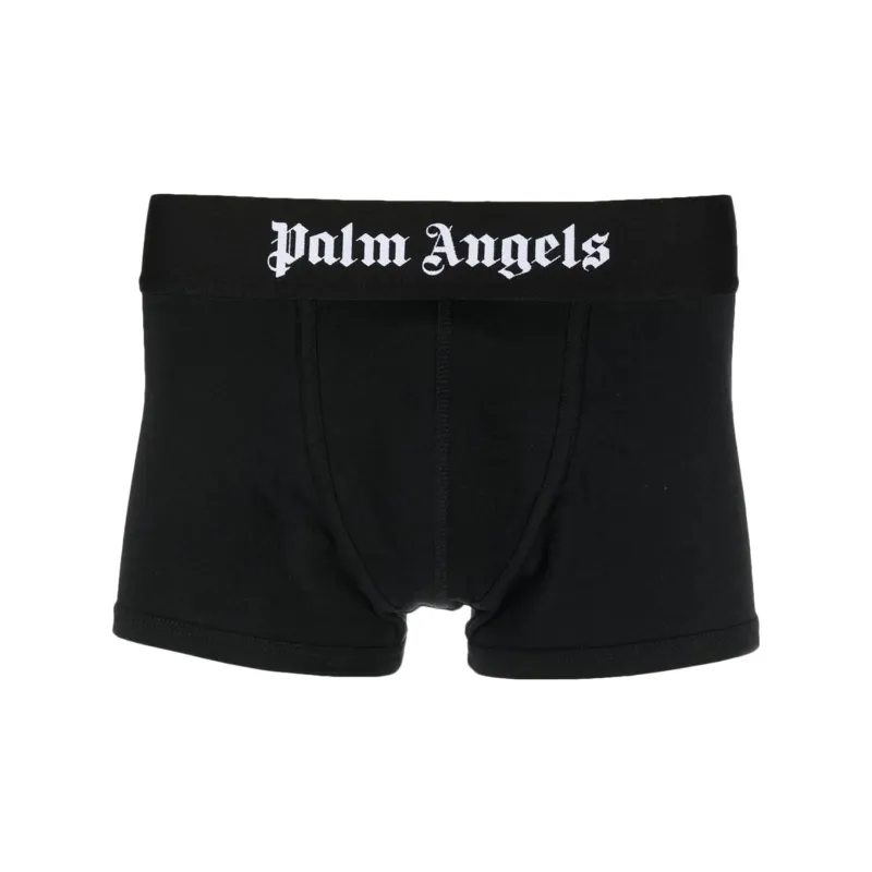 PALM ANGELS Tri pack Logo waistband Boxer Set-0