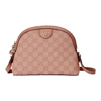 GUCCI Ophidia Canvas Crossbody Bag, Shoulder Bag Women's Pink