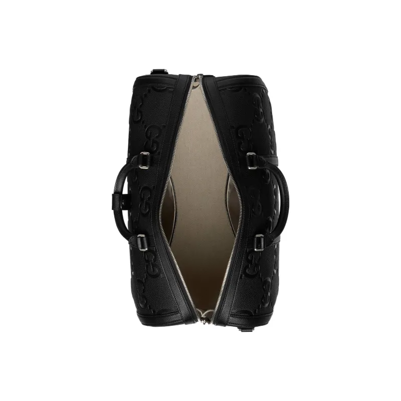 GUCCI Leather Handbags Travel Bags Small Size Women's Black-5