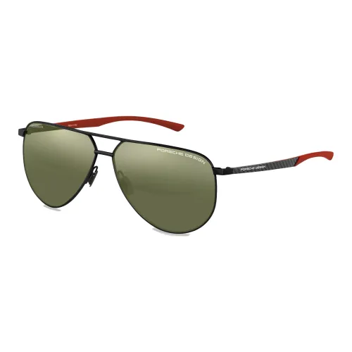 PORSCHE DESIGN Sunglasses Unisex Army Green