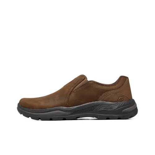 Skechers Arch Fit Motley Orago Slip On 'Dark Brown'