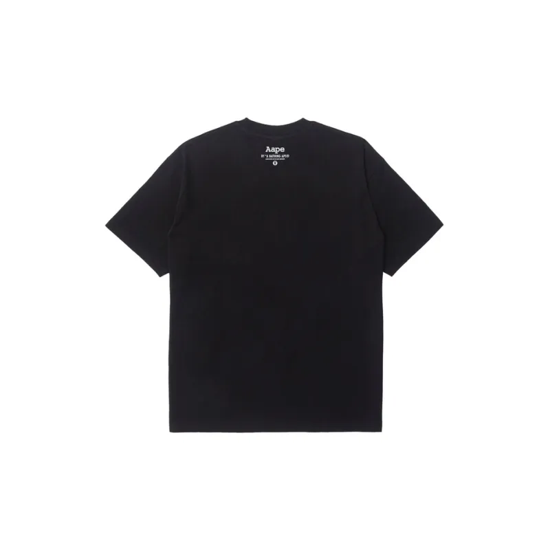 Aape Logo print Cotton T shirt-1