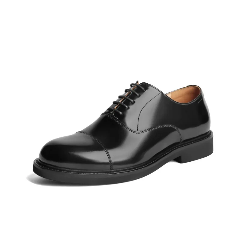 BELLE Dress Shoes Men's Black Gift Box Set-1