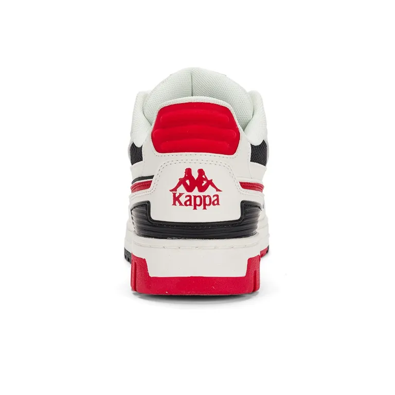 Kappa Low Top Skateboard Shoes Unisex Cherry Red-5