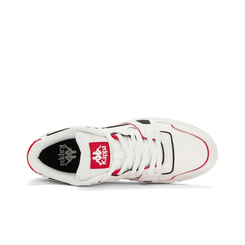 Kappa Low Top Skateboard Shoes Unisex Cherry Red-2