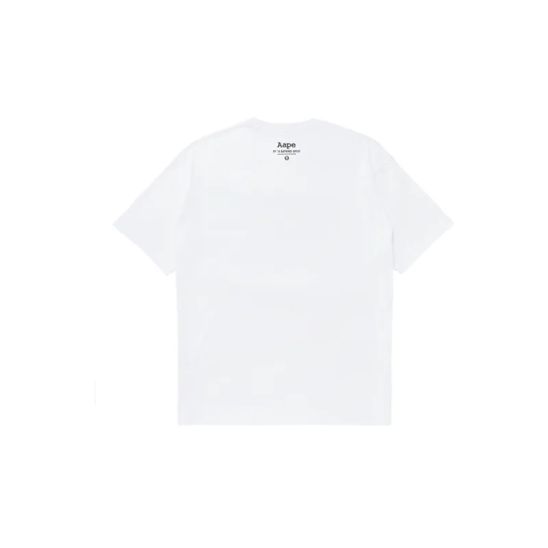 Aape Logo print Cotton T shirt-3