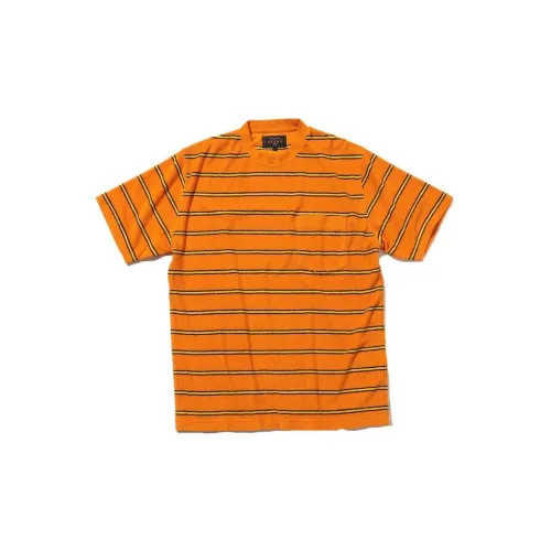 Beams T-Shirts Men Orange