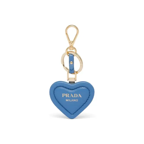 PRADA Keychain Women's Blue