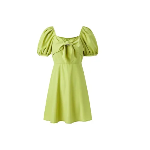 LEDIN Short-Sleeved Dresses Women's Green