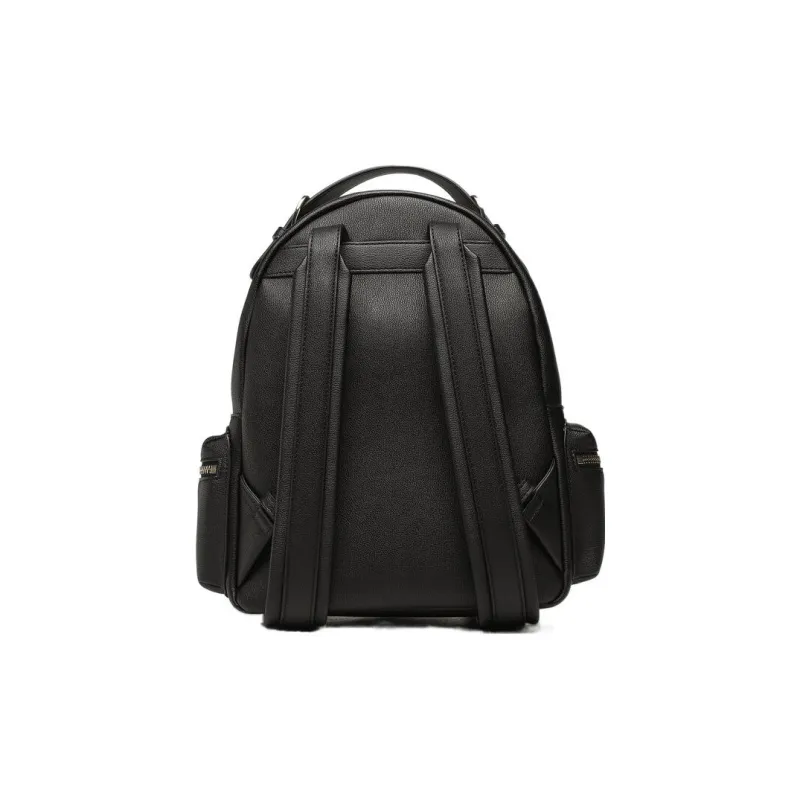 LOVE MOSCHINO Leather Backpack Tubas Women's Black-4