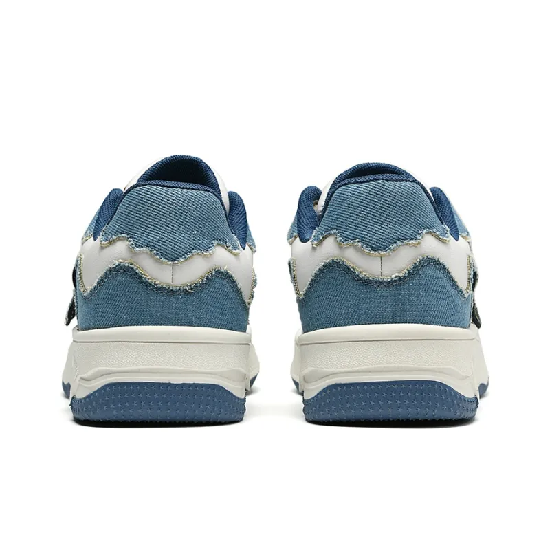 TCELLARS Auspicious Clouds Low Top Stylish Skateboarding Shoes Unisex Denim Blue-4