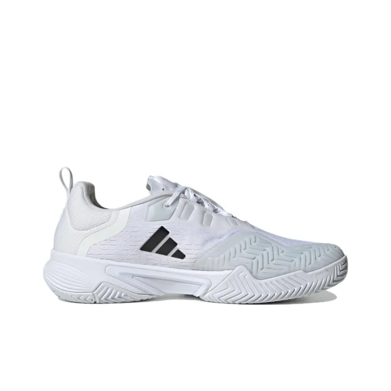 Adidas Barricade Tennis Shoes 'White Black Silver'-1