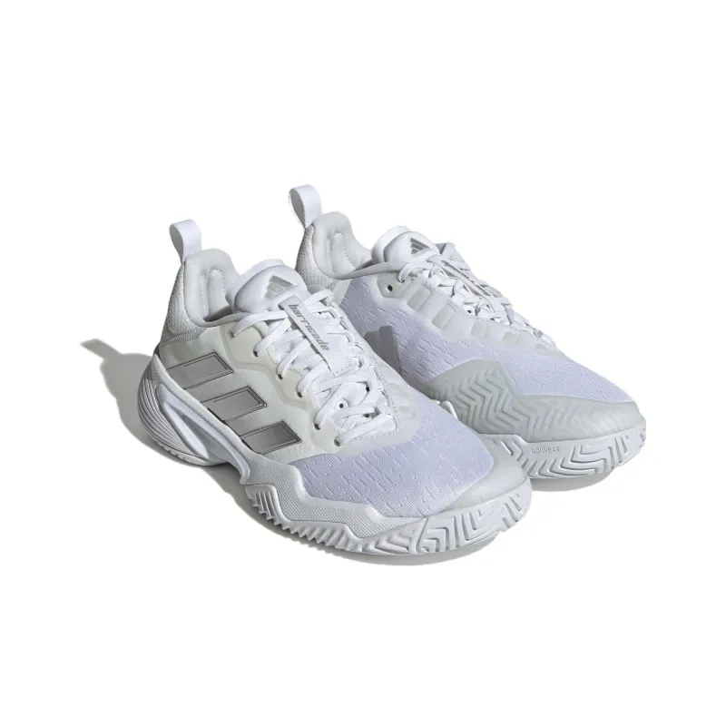 Adidas Barricade Tennis Shoes 'White' Women's-2