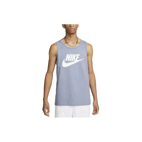 Nike Tank Tops Men Pink/Blue