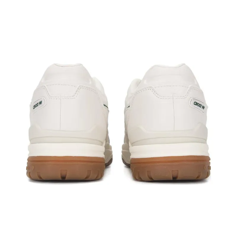 Saucony Cross 90 Coverage Wear Resistant Low Top Skateboard Shoes Unisex Ecru-2