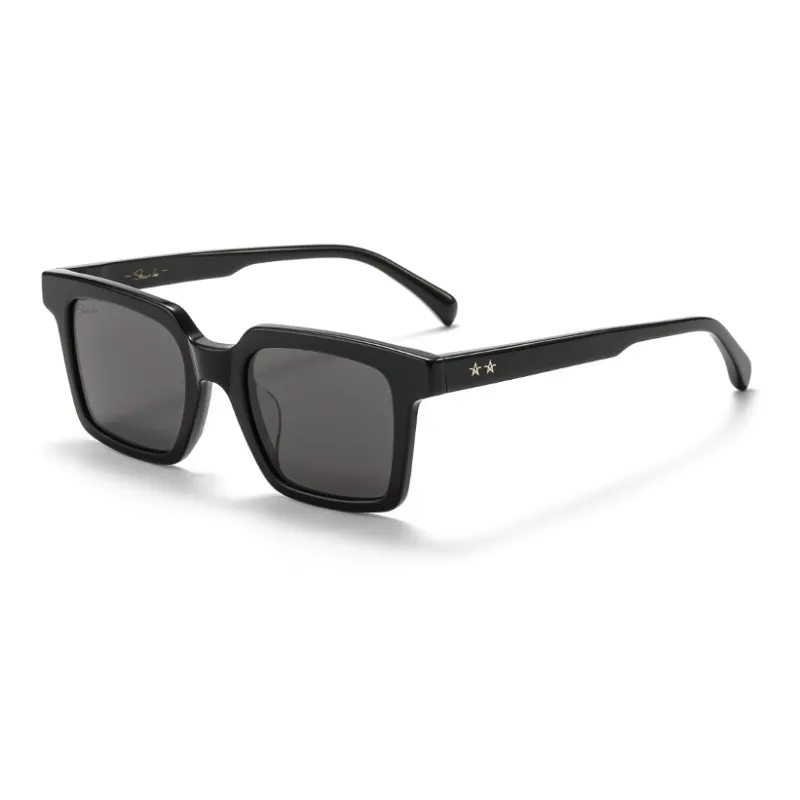 SHAWN LEE Plate Frame Square Sunglasses Unisex-2